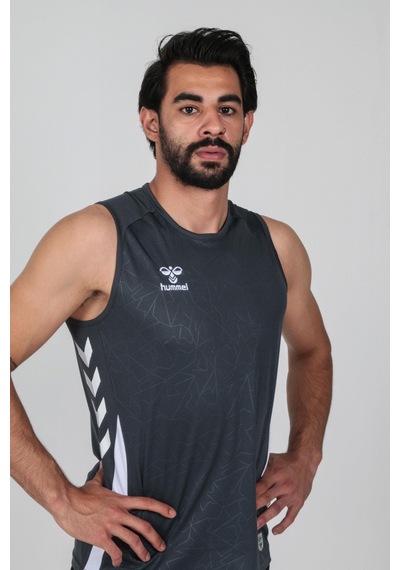 Hummel Dream Sıfır Kol Tişört Antrasit