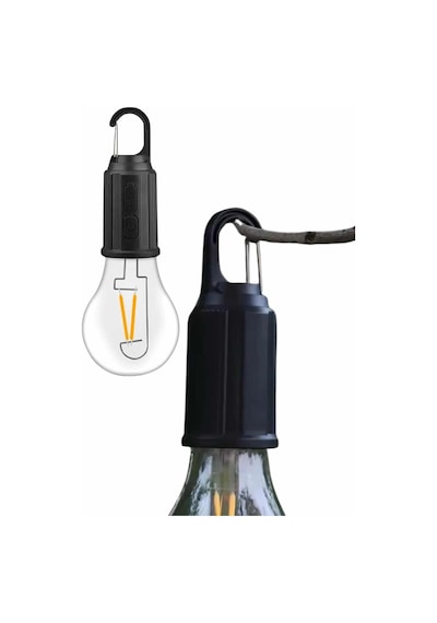 Taşınabilir Şarjlı Led Ampul Askılı Lamba Kamp Bahçe Lambası 51719489
