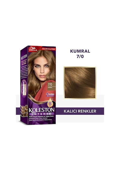 Koleston Intense Saç Boyası 7/0 Kumral - Salon Kalitesi