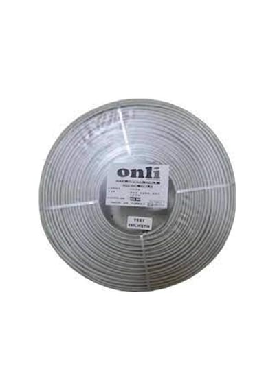 Onli On-4140 4+1 1x0,50 Mini Coax 2x0,22mm 100 Metre Cca Kamera Kablosu