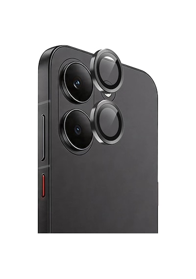 Xiaomi Poco X8 Pro Raze Metal Kamera Lens - Siyah