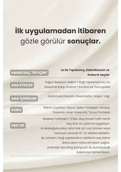 Matsu Bonding Saç Maskesi 350 ml | Bağ Yapılandırıcı & Kırılma Karşıtı