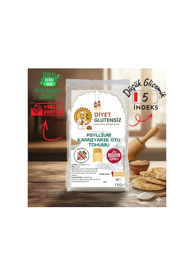 Glutensiz Psyllium Karnıyarık Otu Tohumu 1 Kg