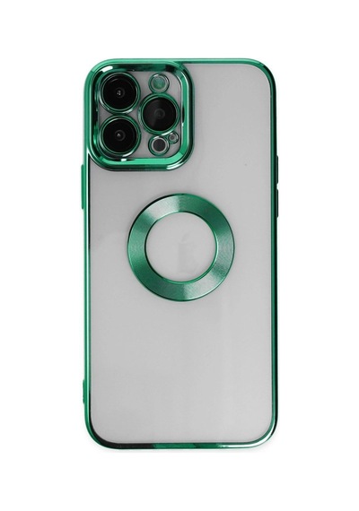 Apple İphone Uyumlu 14 Pro Kılıf Slot Silikon - Köknar Yeşili Çok Renkli