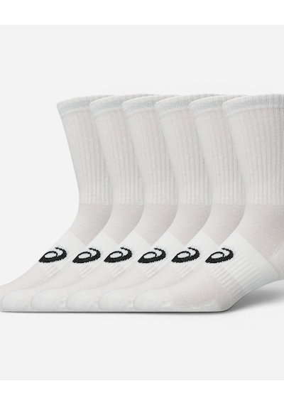 Asics 6 Pack Crew Sock Beyaz Koşu Çorabı 3033c302-100