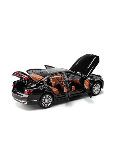 Bmw 760 Araba Bmw 7 Serisi Araba 1:24 Diecast Metal Model Araba Koleksiyon Araba Sesli Işıklı