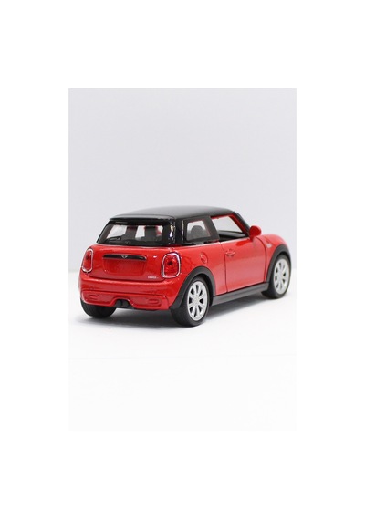 Toyaş Kırmızı Yeni Mini Cooper Çek Bırak Metal Oyuncak Araba 11Cm