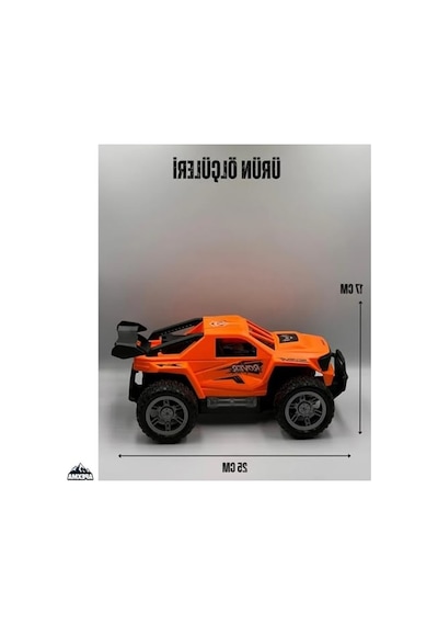Uzaktan Kumandalı Işıklı Off-road Araba, 3.7 Volt
