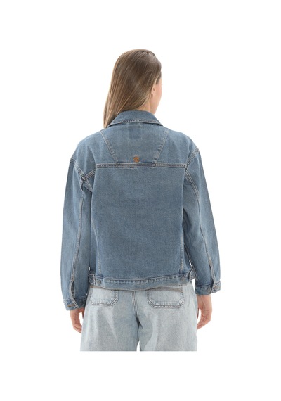 B0a67jqbq81-r Timberland Archive Denim Jacket Kadın Ceket Mavi B0a67jqbq81-r Mavi