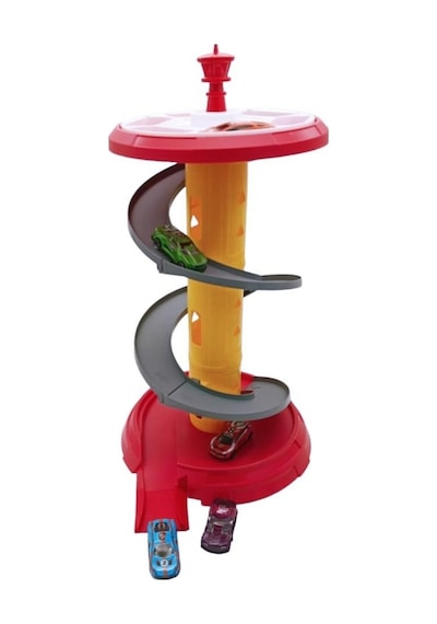 Toysan Spr-47 Dönen Otopark Set 5 Metal Araba