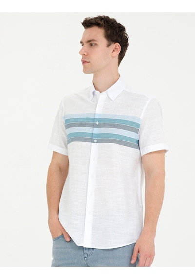 Pierre Cardin Erkek Lacivert Kısa Kollu Gömlek 50269452-vr033 Lacivert Pierre Cardin Erkek Lacivert Kısa Kollu Gömlek 50269452-vr033 Lacivert