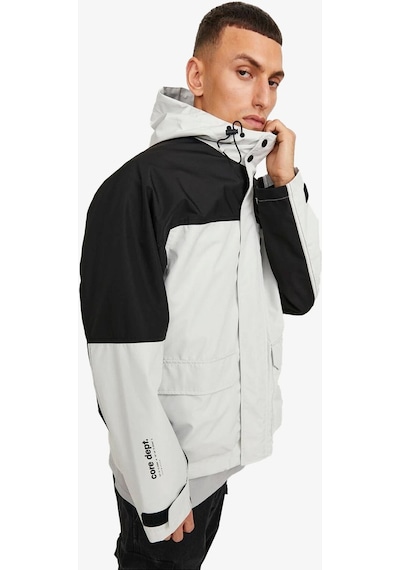 Jack & Jones Jcohike Light Erkek Gri Mont 12253569-Marshmallow Gri