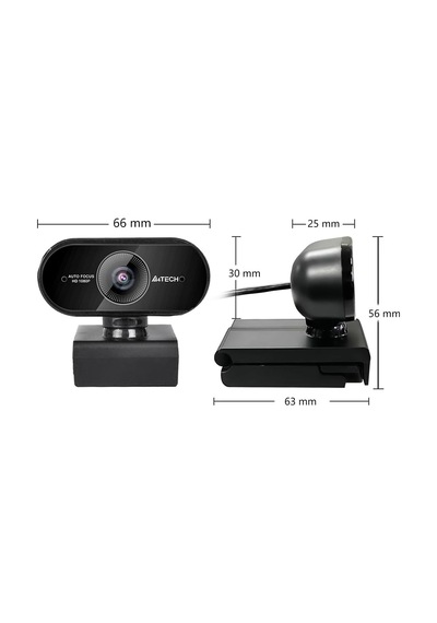 A4 Tech Pk-930ha Full Hd 1080p Oto-fokus, Geniş Görüntü Açısı, 360 Derece Hareket, Af Dijital Mikrofonlu Webcam