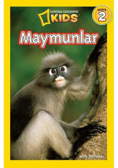 National Geographic Kids - Maymunlar - Çocuklar İçin Bilim Kitapl