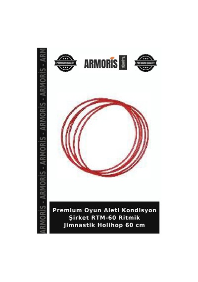 Premium Oyun Aleti Kondisyon Şirket Rtm-60 Ritmik Jimnastik Holihop 60 Cm Çok Renkli