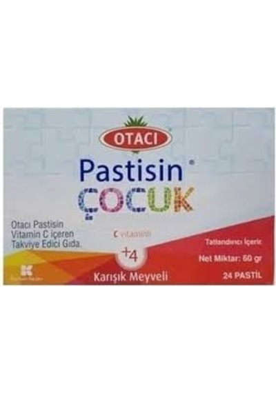 Otacı Pastisin Çocuk 24 Pastil 60 Gr