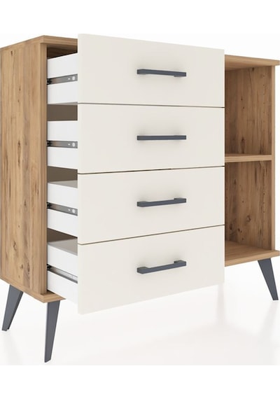 Arges Şifonyer Tek Raflı 4 Çekmeceli 88x30x80 Çam-çam/aytaşı Çam/aytaşı Arges Şifonyer Tek Raflı 4 Çekmeceli 88x30x80 Çam-çam/aytaşı Çam/aytaşı