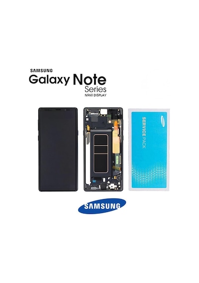 Samsung Uyumlu Galaxy Note 9 N960 Lcd Ekran Dokunmatik Siyah Servis Gh97