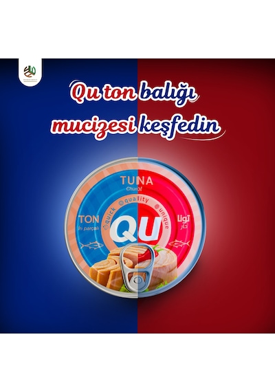 Qu Acılı Ton Balığı 160 G + Qu Sade Ton Balığı 160 G