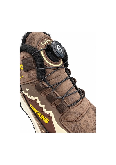 Tutınom Çocuk Mekanizma Bağcıklı Sportif Tasarım İçi Tüylü Outdoor Trekking Bot Kahverengi Tutınom Çocuk Mekanizma Bağcıklı Sportif Tasarım İçi Tüylü Outdoor Trekking Bot Kahverengi