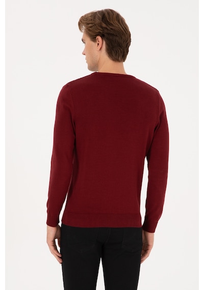 U.S. Polo Assn. Erkek Bordo Kazak 50307827-VR014
