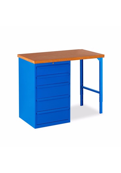 Star Çelik 5 Çekmeceli Çalışma Tezgahı-1250 Mm N11.988