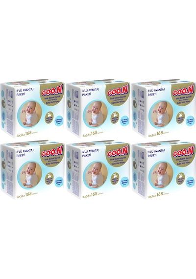 Goon Sensitive Hassas Ciltler Için Islak Havlu Mendil 18 X 56'Lı