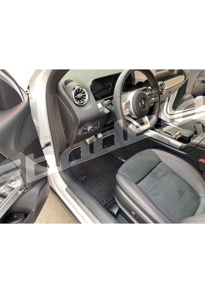 Yeni Mercedes Glb Uyumlu Havuzu Paspas Ithal Kokusuz Kaucuk 4D