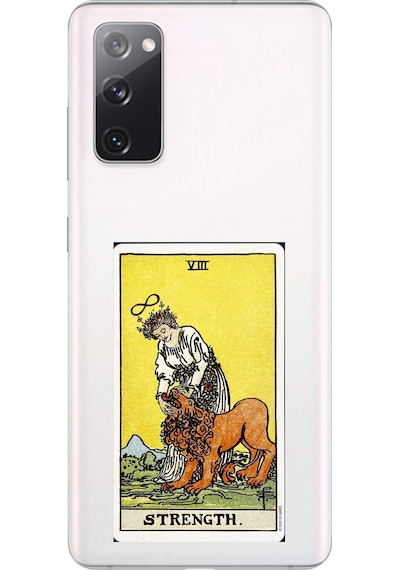 Samsung Galaxy S20 Fe Uyumlu Şeffaf Kılıf Strenght Tasarımlı