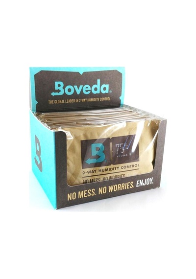 Boveda 75 60 G Humidor Puro Kutusu Nemlendirici 12li Paket Saf Su