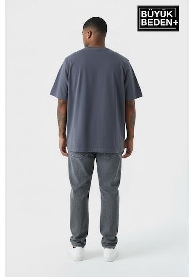 Superlife Erkek Büyük Beden Willamsburg Brooklyn Baskılı 3xl-6xl Bisiklet Yaka Tshırt Spr26bts510-16 Gri Superlife Erkek Büyük Beden Willamsburg Brooklyn Baskılı 3xl-6xl Bisiklet Yaka Tshırt Spr26bts510-16 Gri