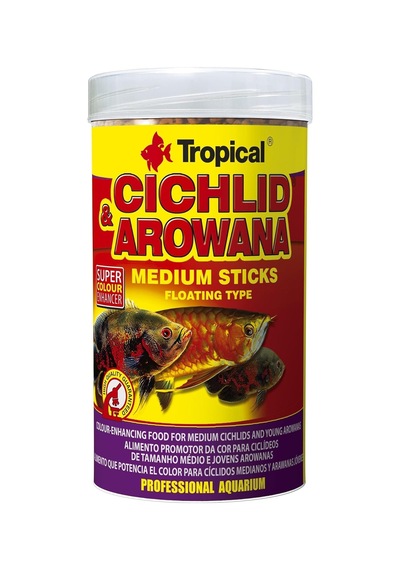 Cichlid Arowana Medium Sticks 250 Ml - 90 Gr
