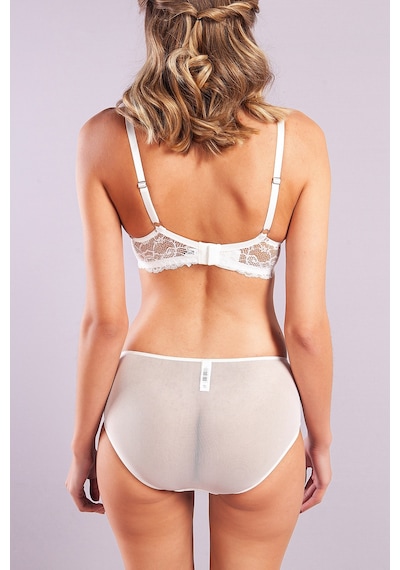 Moon Wear Gilda Big Size Plunge Bra, Ekru Konforlu Ve Şık Sütyen Çok Renkli