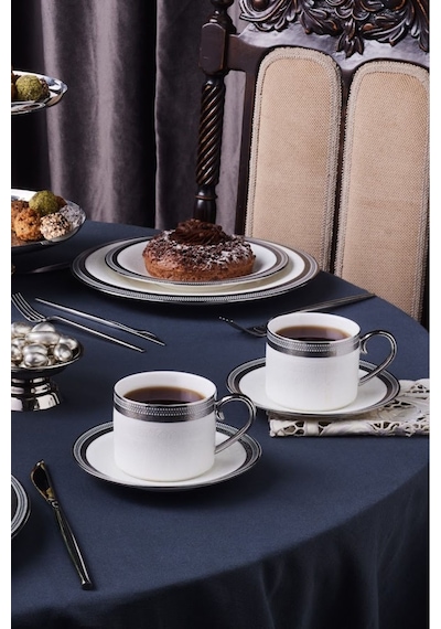 Karaca  Royal Bone Kate 2 Kişilik Çay Fincan Takımı