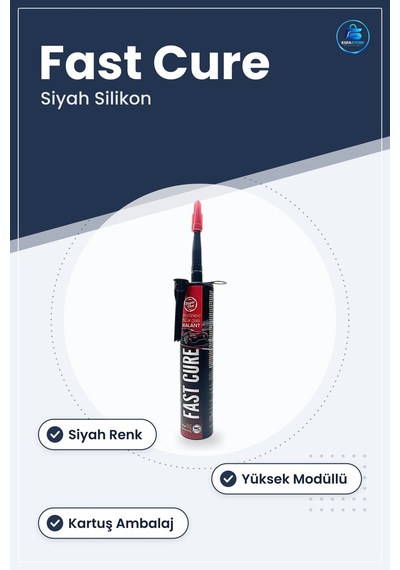 Siyah Isıya Dayanıklı Silikon Fast Cure Araç Cam Sızdırmazlık Hır