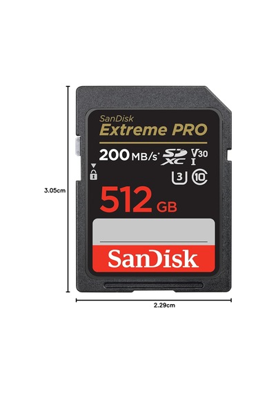 Sandisk Extreme Pro Sdxc Uhs-ı Hafıza Kartı 512 Gb V30, Aktarım