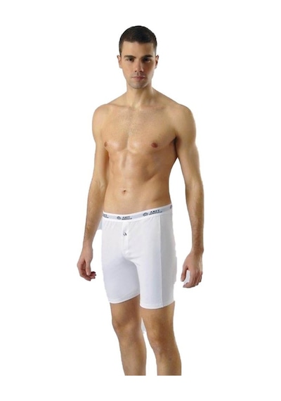 6 Lı Paket Anıt Erkek Likralı Uzun Boxer 1114 001