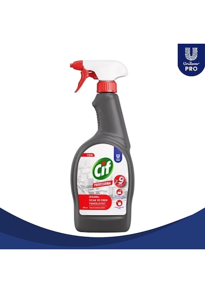 Cif Proffessional Izgara Ocak Ve Fırın Temizleyici Yağ Çözücü 750 ML