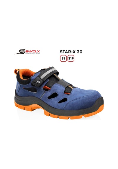 Swolx İş Ayakkabısı - Star-x 30 S1 Mavi