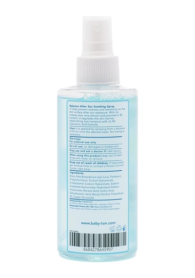 Güneş Sonrası Rahatlatıcı Bakım Spreyi 200 Ml