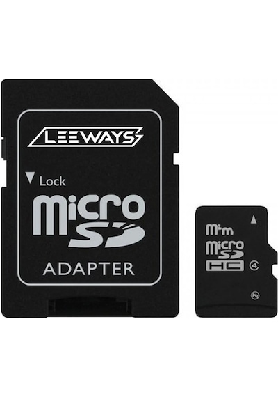 Leeways 16gb Hafıza Kartı 100mb Okuma/yazma Hızı Adaptörlü