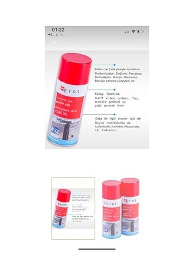 Würth Paslanmaz Bakım Spreyi 0893121 028 12
