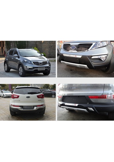 Kıa Sportage 2010 2014 Ön Arka Tampon Koruyucu Difüzör