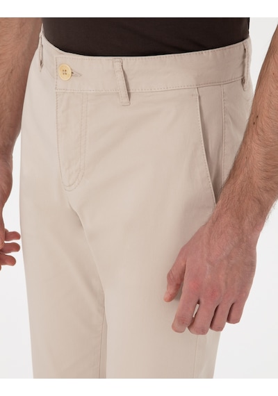 Pierre Cardin Erkek Bej Pantolon Kanvas-chino 50305473-vr011 Bej