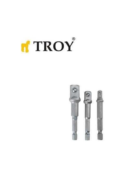 Troy 26132 Somun Lokma Adaptör Seti 3 Lü Set 1-4-3-8-1-2