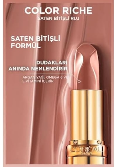 Riche Bitişli Ruj - 107 Seine Sunset Nude 0