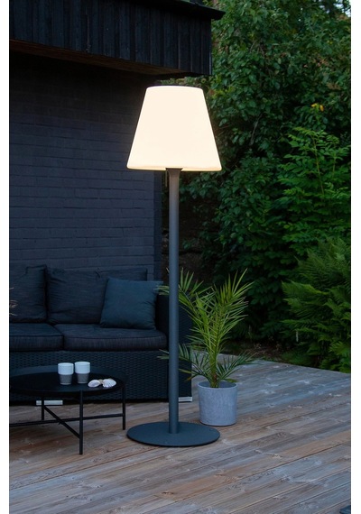 Gardenlıght Kreta Dış Mekan Ayaklı Lamba 184 Cm, E27 Duy, 5 M Kablo, Siyah/beyaz Çok Renkli