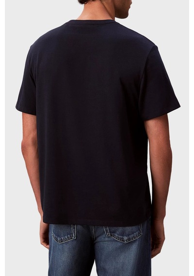 Calvin Klein Erkek T Shirt Lv04rb862g Cef Lacivert Lacivert
