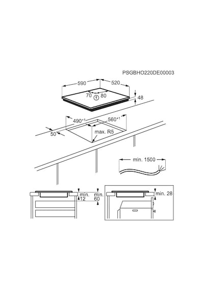 Electrolux LIB60420CK İndüksiyonlu Ankastre Ocak
