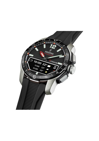 Festına F23000/4 Connected D Black Erkek Kol Saati Fes.f23000/4 Metalik Gri